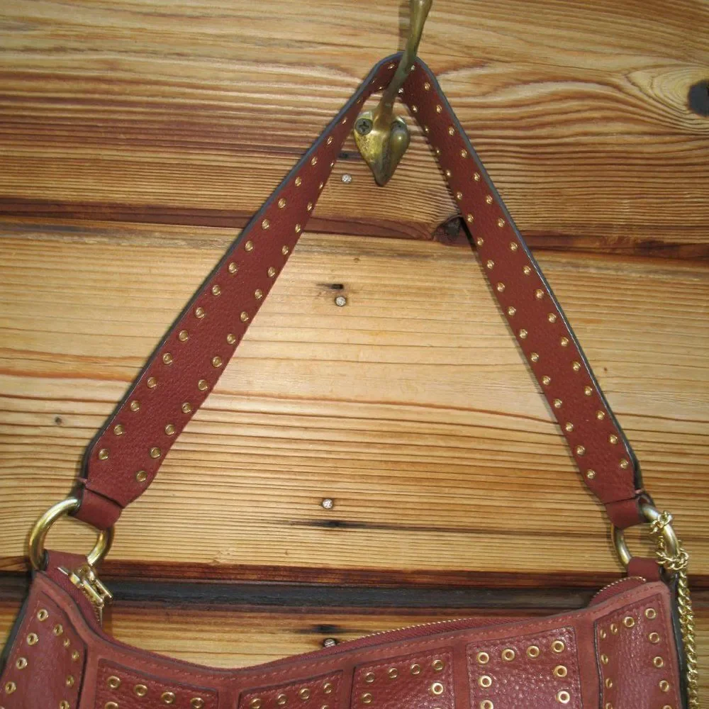 Michael Kors Brooklyn Grommet Hobo Shoulder Bag